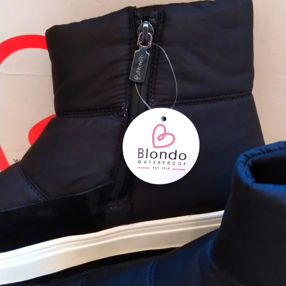 Blondo Waterproof Quilted Snow Winter Boots Sz 10 NWB - Picture 4 of 9